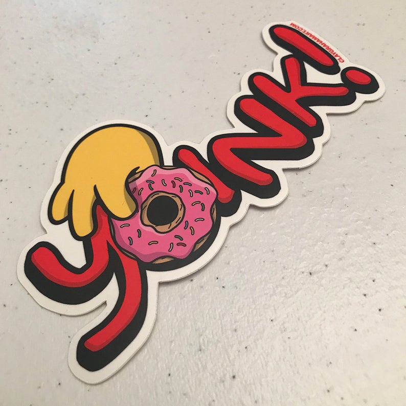 YOINK! vinyl sticker