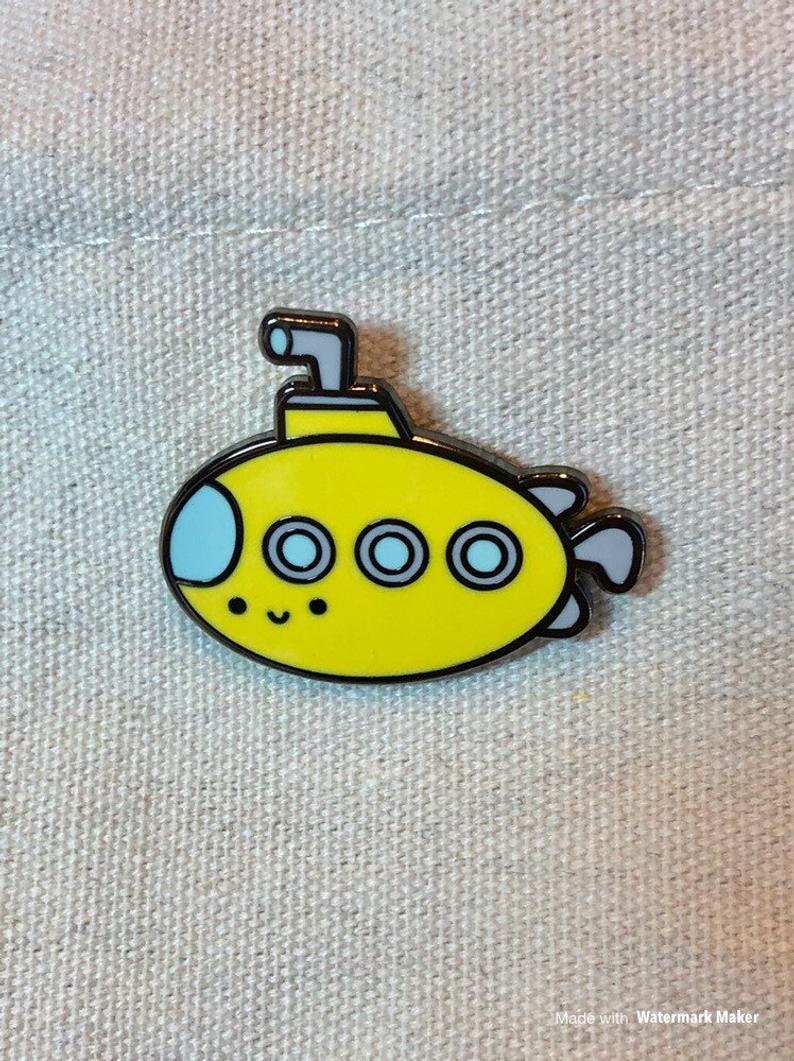 Yellow Submarine Pin