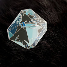 Load image into Gallery viewer, Sapphire Enamel Pin / Brooch
