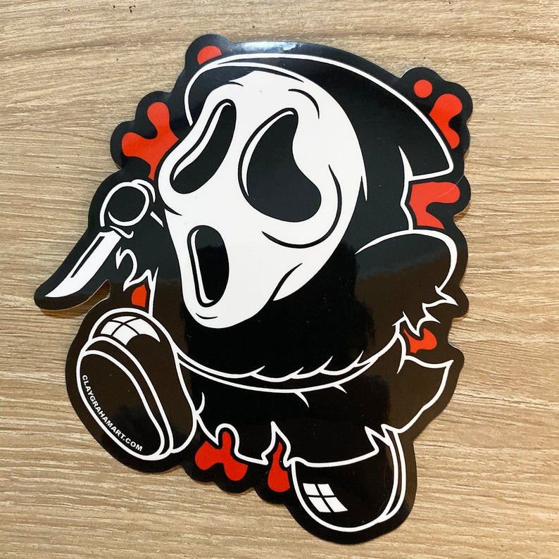 Die Guy vinyl sticker