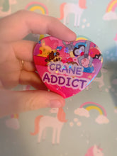 Load image into Gallery viewer, Crane Machine Skill Claw Holo Heart Button
