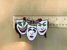 Load image into Gallery viewer, Hexadecimal Comedy Tragedy Masks - ReBoot
