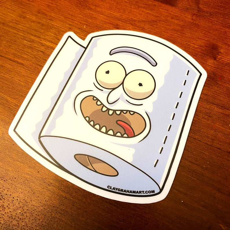 I'm TP Riiiiick! vinyl sticker