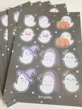 Load image into Gallery viewer, Cute Ghosts Sticker Sheet

