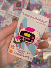 Load image into Gallery viewer, Easy Bake Oven Glitter Enamel Pin
