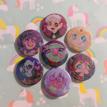 Load image into Gallery viewer, She Ra Heart Holographic Buttons
