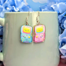Load image into Gallery viewer, Pastel &amp; Cute Gamer Earrings- Acrylic Dangle Earrings
