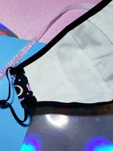 Load image into Gallery viewer, Pastel Witch Bun Face Masks // Bunny Spoopy Kowaii Adjustable Nose Wire Cotton
