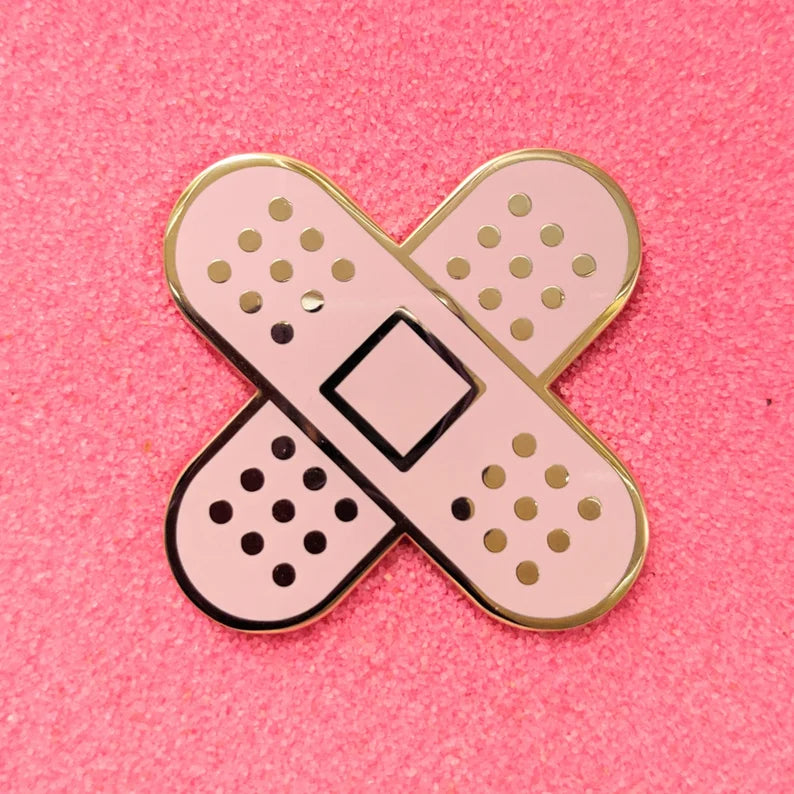 Kawaii Bandage Pink Gold - 1.5