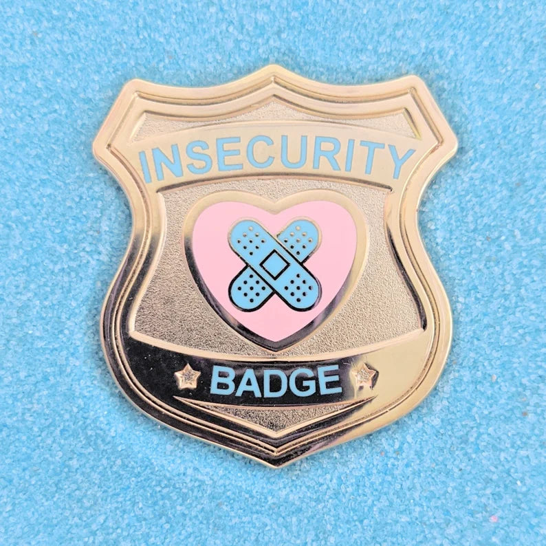 Insecurity Badge Gold - 1.5