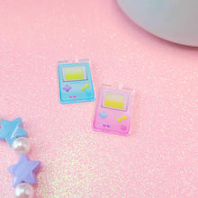 Load image into Gallery viewer, Pastel Gamer Earrings- Acrylic Dangle Earrings
