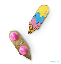 Load image into Gallery viewer, Triple Scoop Ice Cream Pin
