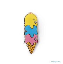 Load image into Gallery viewer, Triple Scoop Ice Cream Pin
