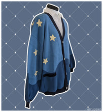 Load image into Gallery viewer, Unisex Oversized Starry Night Cardigan

