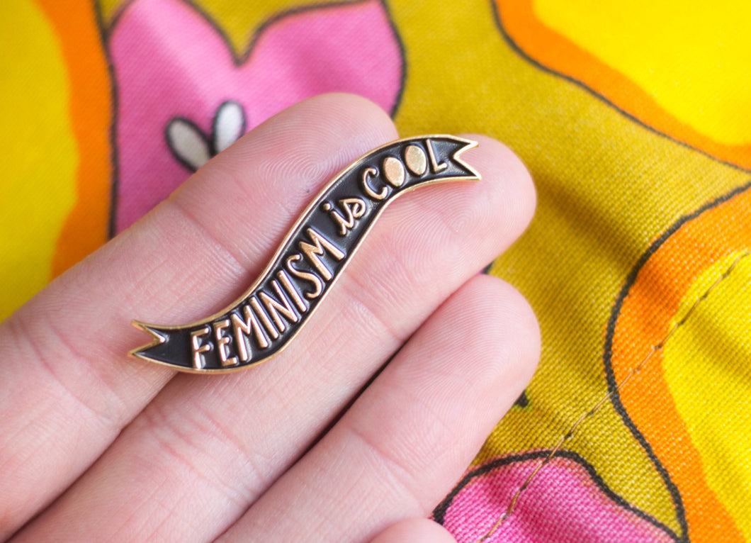 Feminism is Cool Pin
