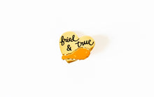 Load image into Gallery viewer, Fried and True - Fried Chicken Love - Lapel Pin - Button
