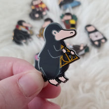 Load image into Gallery viewer, Deathly Platypus Enamel Pin
