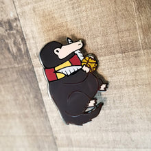 Load image into Gallery viewer, Red and Yellow House Platypus Enamel Pin
