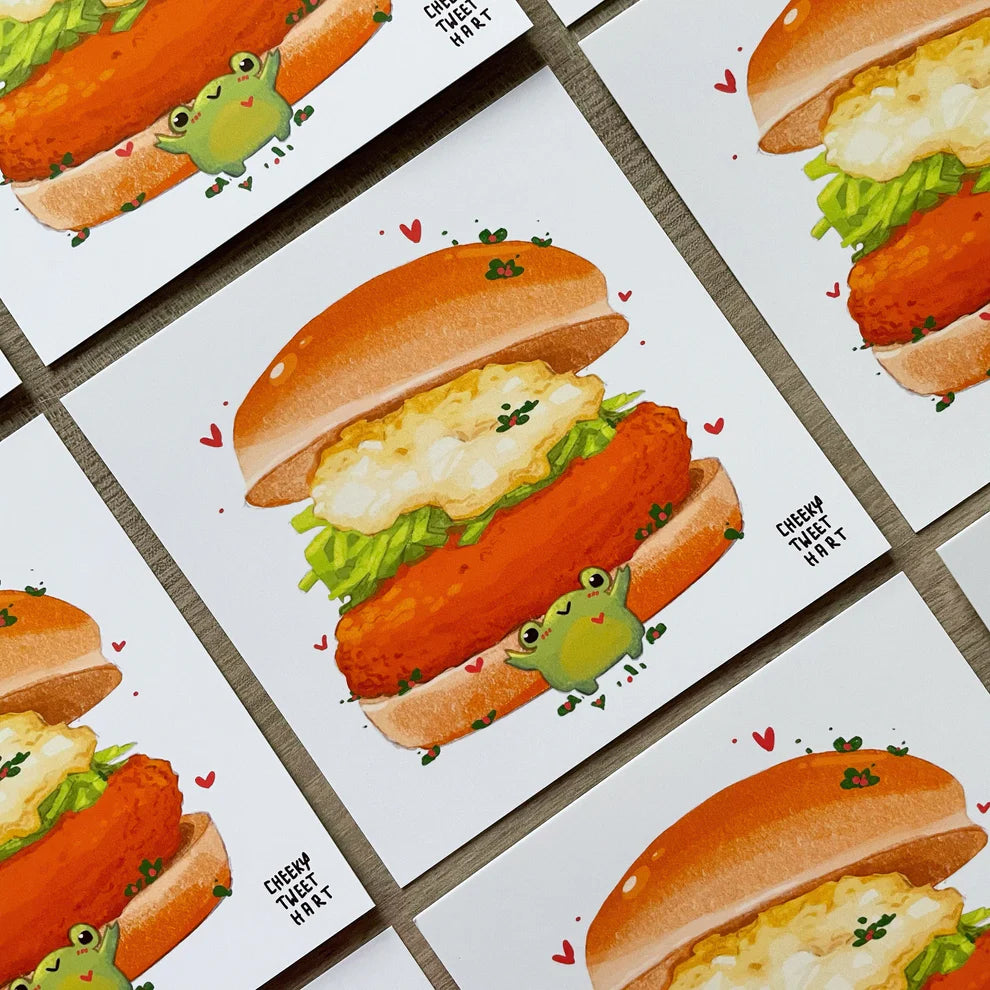 Burger Art Prints