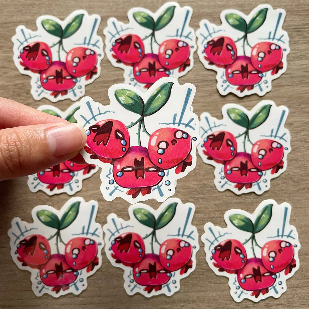 Cryberries Vinyl Sticker - Die Cut
