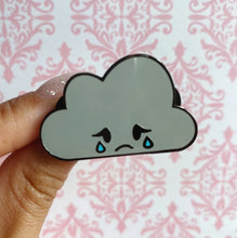 Load image into Gallery viewer, Rain Cloud Enamel Pin
