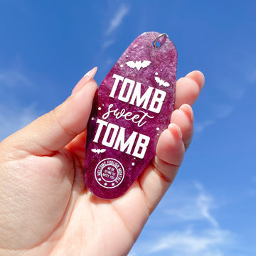 Motel Keychains: Tomb Sweet Tomb and Going Down the Bayou