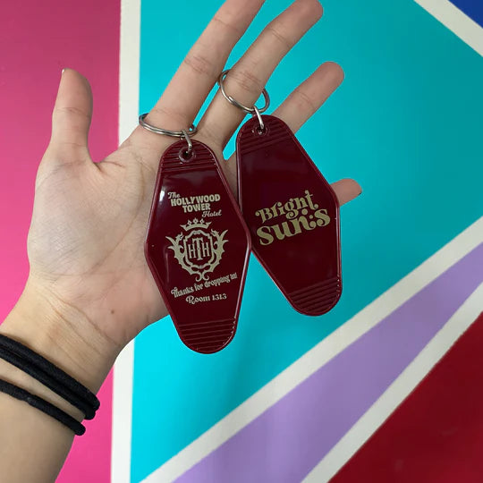 ToT motel keychain