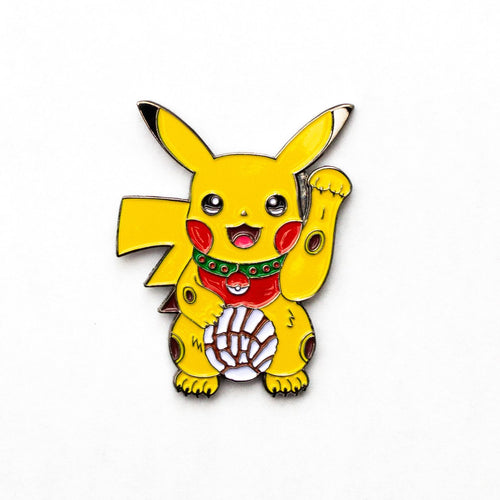 Anime Pokemon Brooch Pins Pikachu Tail Cute Fun Metal Brooches Harajuku  Jewelry