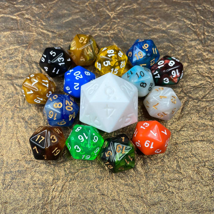 D20 SOAP -20 SIDED DIE INSIDE!