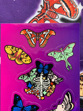 Load image into Gallery viewer, Moth Sticker Sheet
