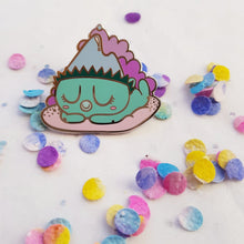 Load image into Gallery viewer, Snoozing Kappa Pin
