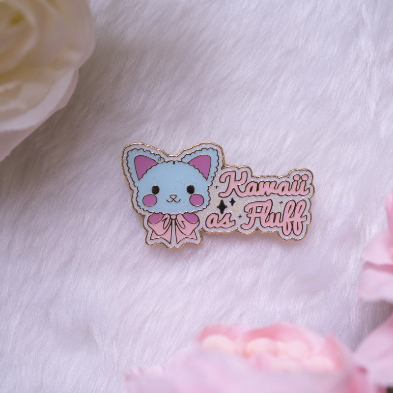 KAWAII AF KITTY PIN