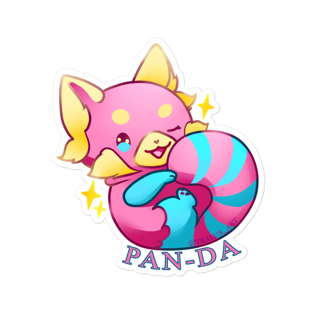 Pan-da Sticker