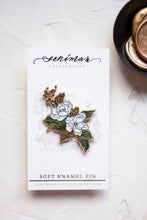 Load image into Gallery viewer, Southern Magnolia Soft Enamel Pin
