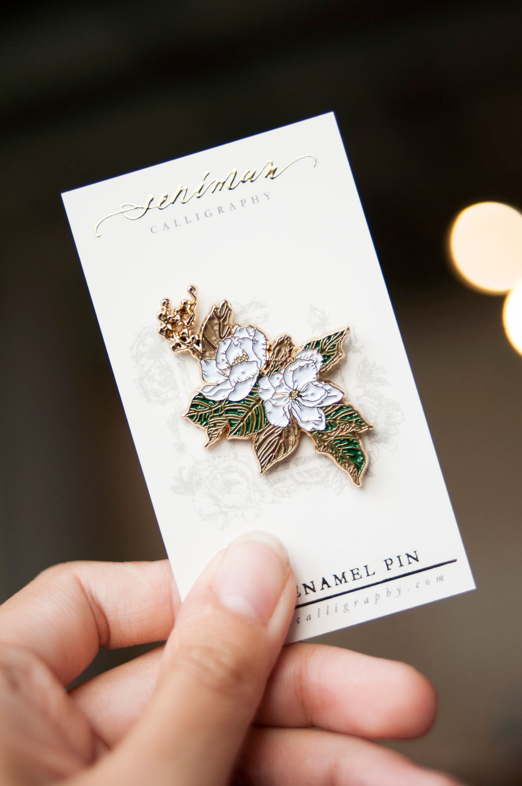 Southern Magnolia Soft Enamel Pin