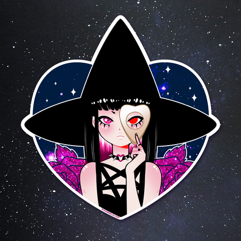 Mega Ouija Witch Sticker