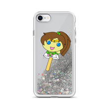 Load image into Gallery viewer, Jupiter Bubblegum Pop Liquid Glitter Phone Case
