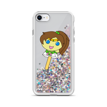 Load image into Gallery viewer, Jupiter Bubblegum Pop Liquid Glitter Phone Case
