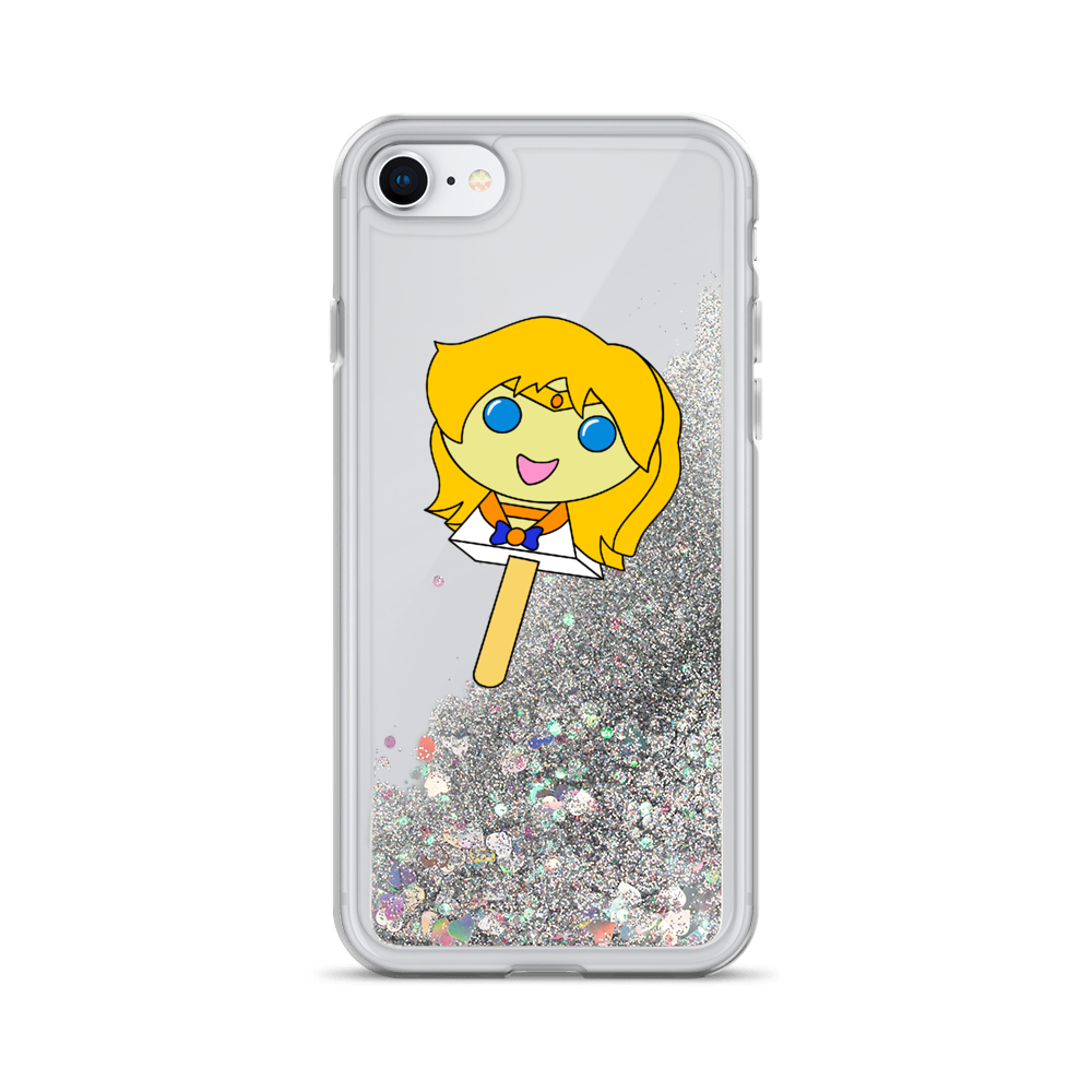 Venus Bubblegum Pop Liquid Glitter Phone Case