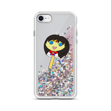 Load image into Gallery viewer, Mars Bubblegum Pop Liquid Glitter Phone Case
