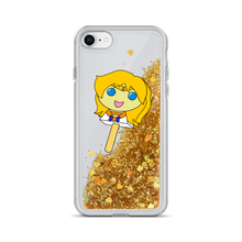 Load image into Gallery viewer, Venus Bubblegum Pop Liquid Glitter Phone Case
