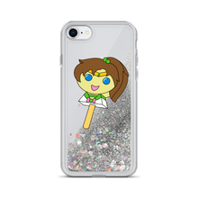 Load image into Gallery viewer, Jupiter Bubblegum Pop Liquid Glitter Phone Case
