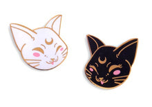 Load image into Gallery viewer, Artemis + Luna Enamel Pin Set
