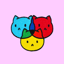 Load image into Gallery viewer, SASSY KITTIES EMBROIDERED PATCHES (3 DESIGNS)
