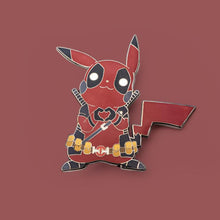 Load image into Gallery viewer, DEADPIKAPOOL HARD ENAMEL PIN
