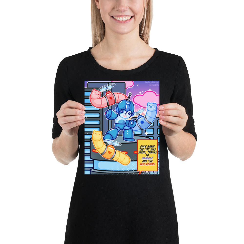 UrsaWorm's August 2021 BizBaz @ Home Mega-BizBaz Coloring Page Print!