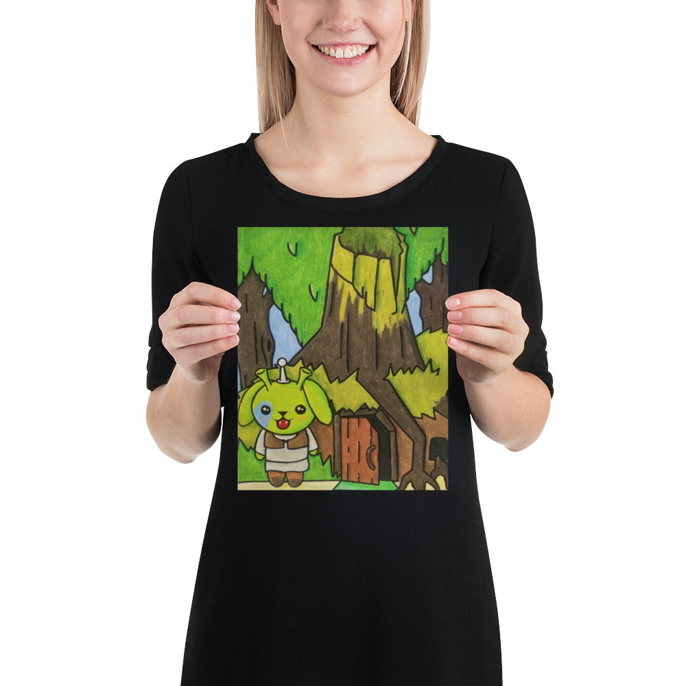 TJPastel's October 2021 BizBaz @ Home ShrekBaz Coloring Page Print!