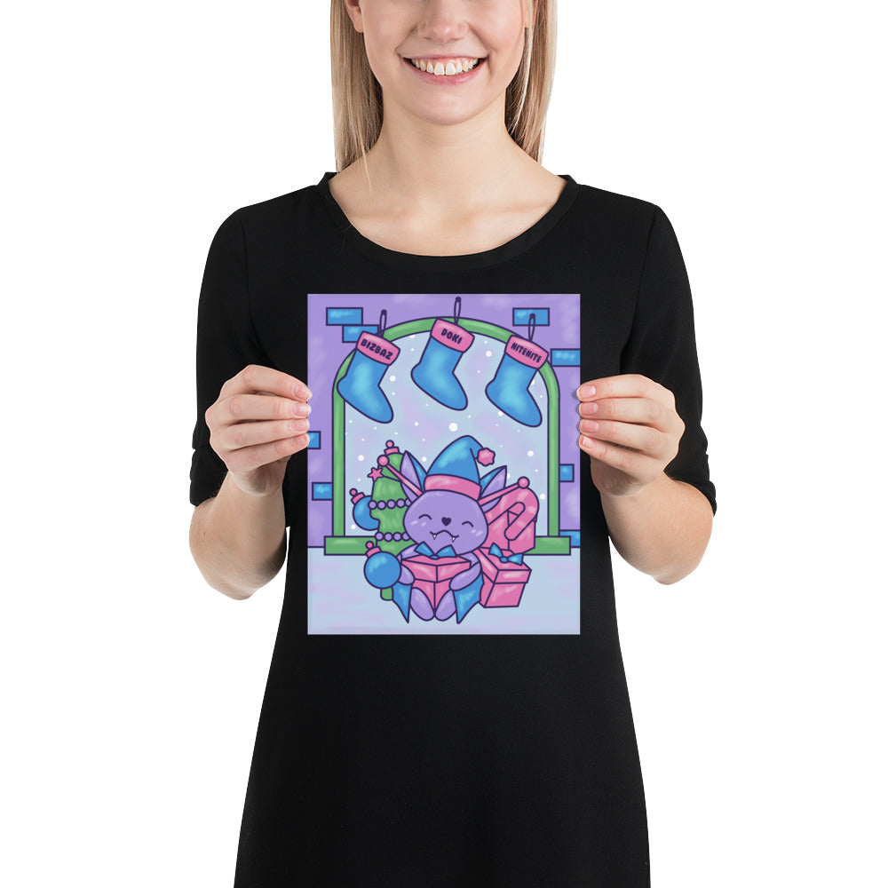 Winter Star Cosplay's November 2021 BizBaz @ Home NiteNite Before Xmas Coloring Page Print!