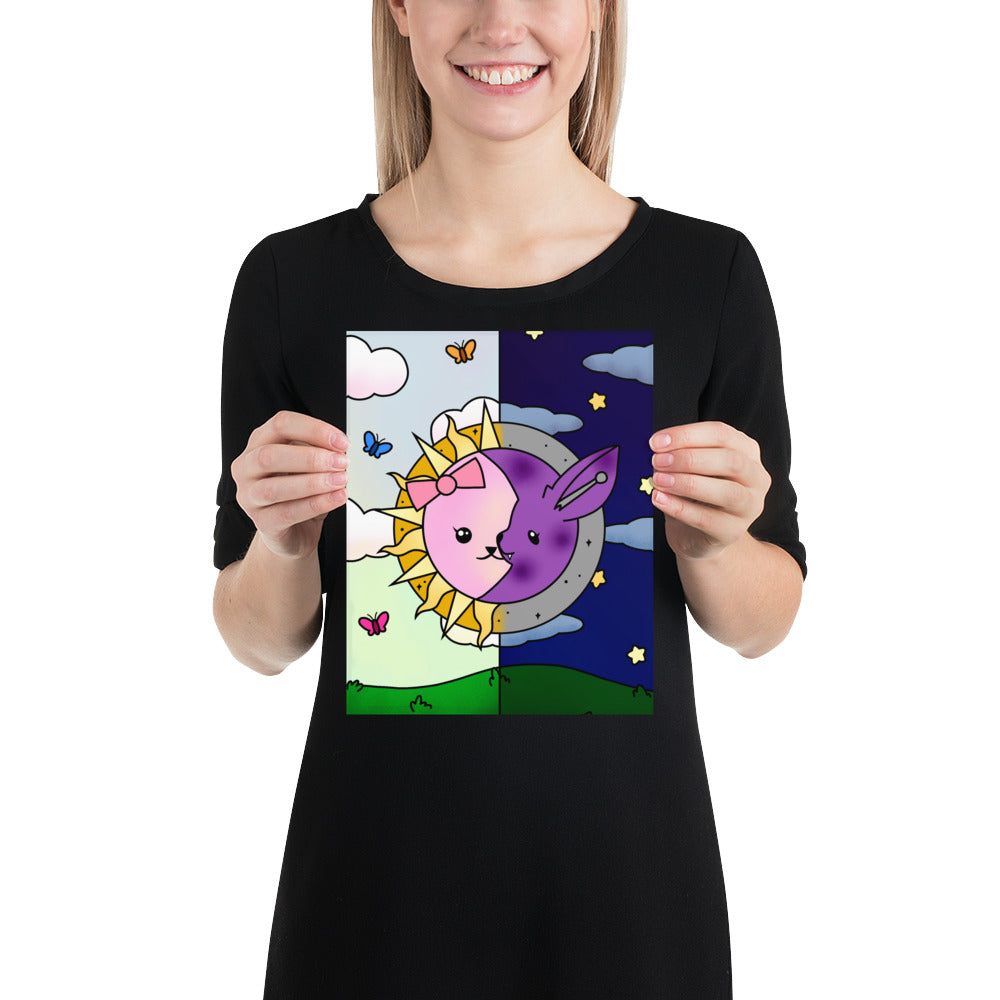 Fofana's December 2021 BizBaz @ Home Stellar NiteNite & Doki Coloring Page Print!