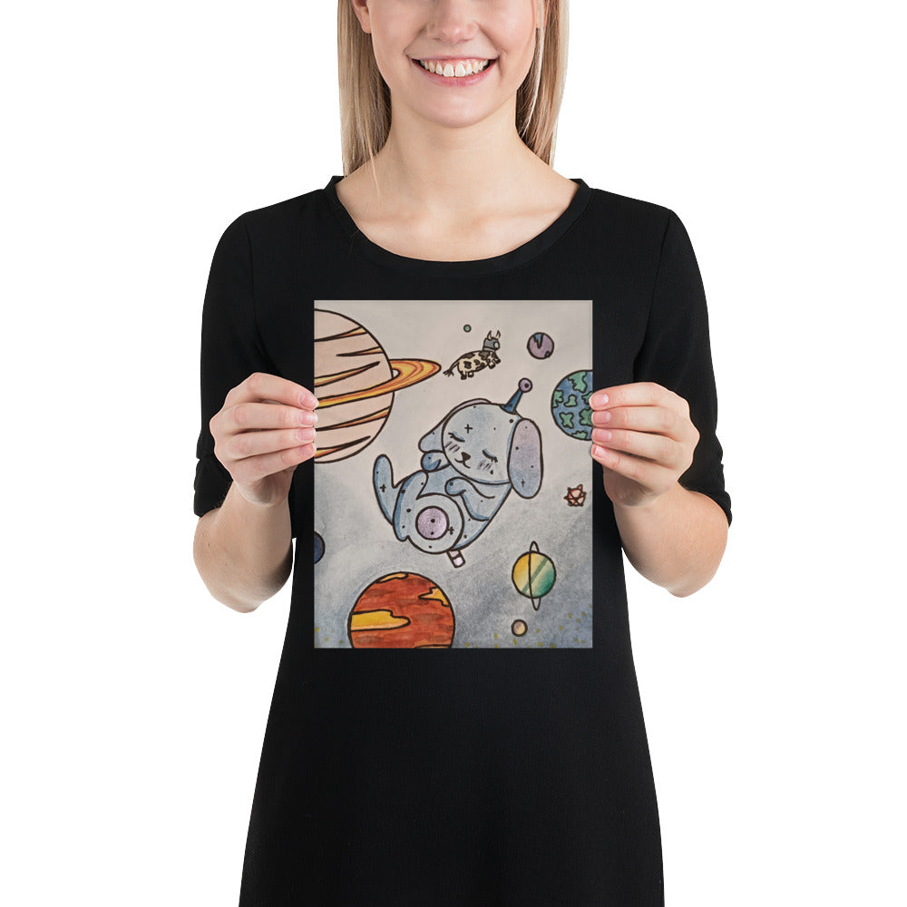 Pride Pickle's December 2021 BizBaz @ Home Celestial BizBaz Coloring Page Print!